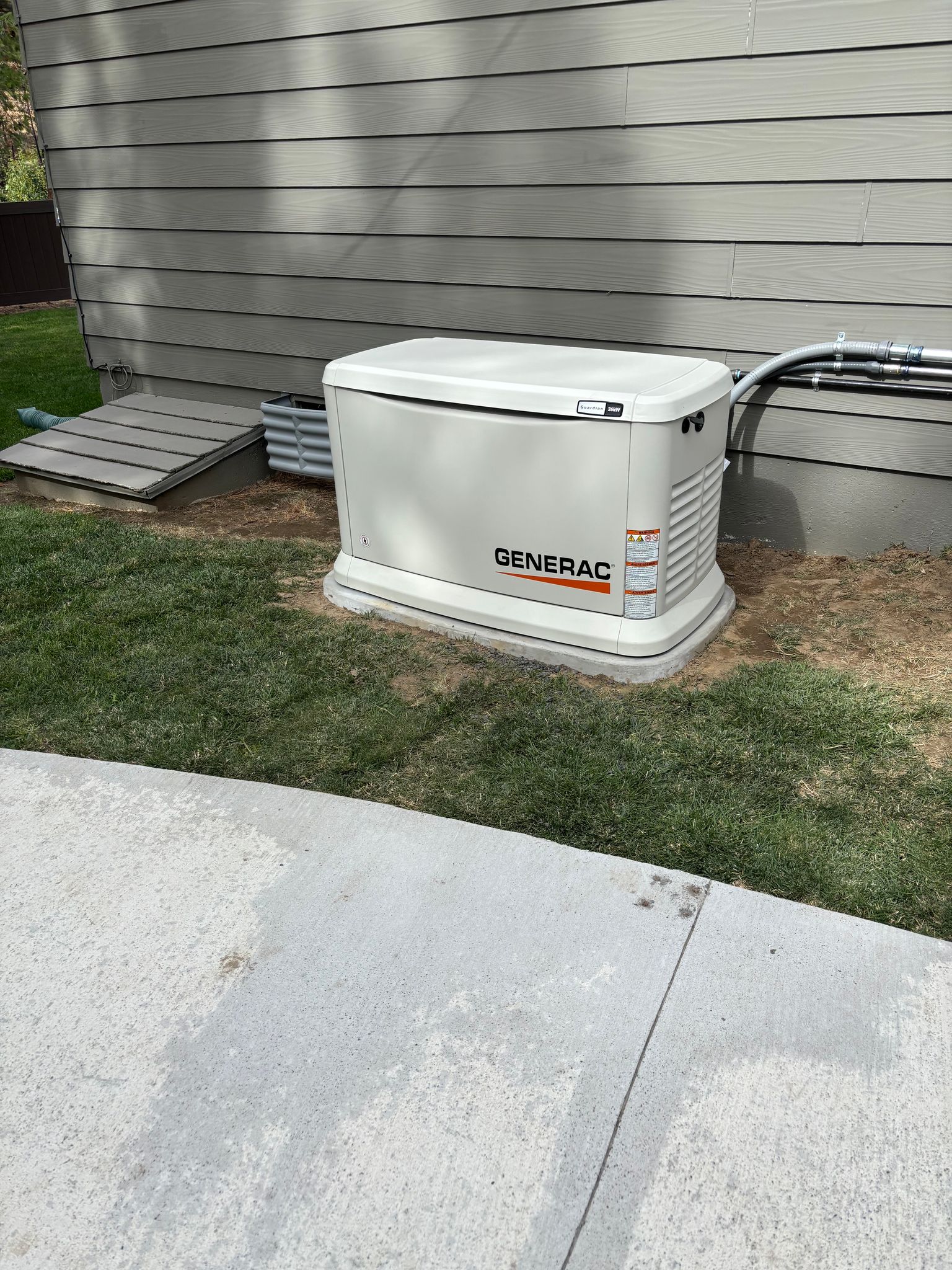 Generac standby generator installed by RD Electric