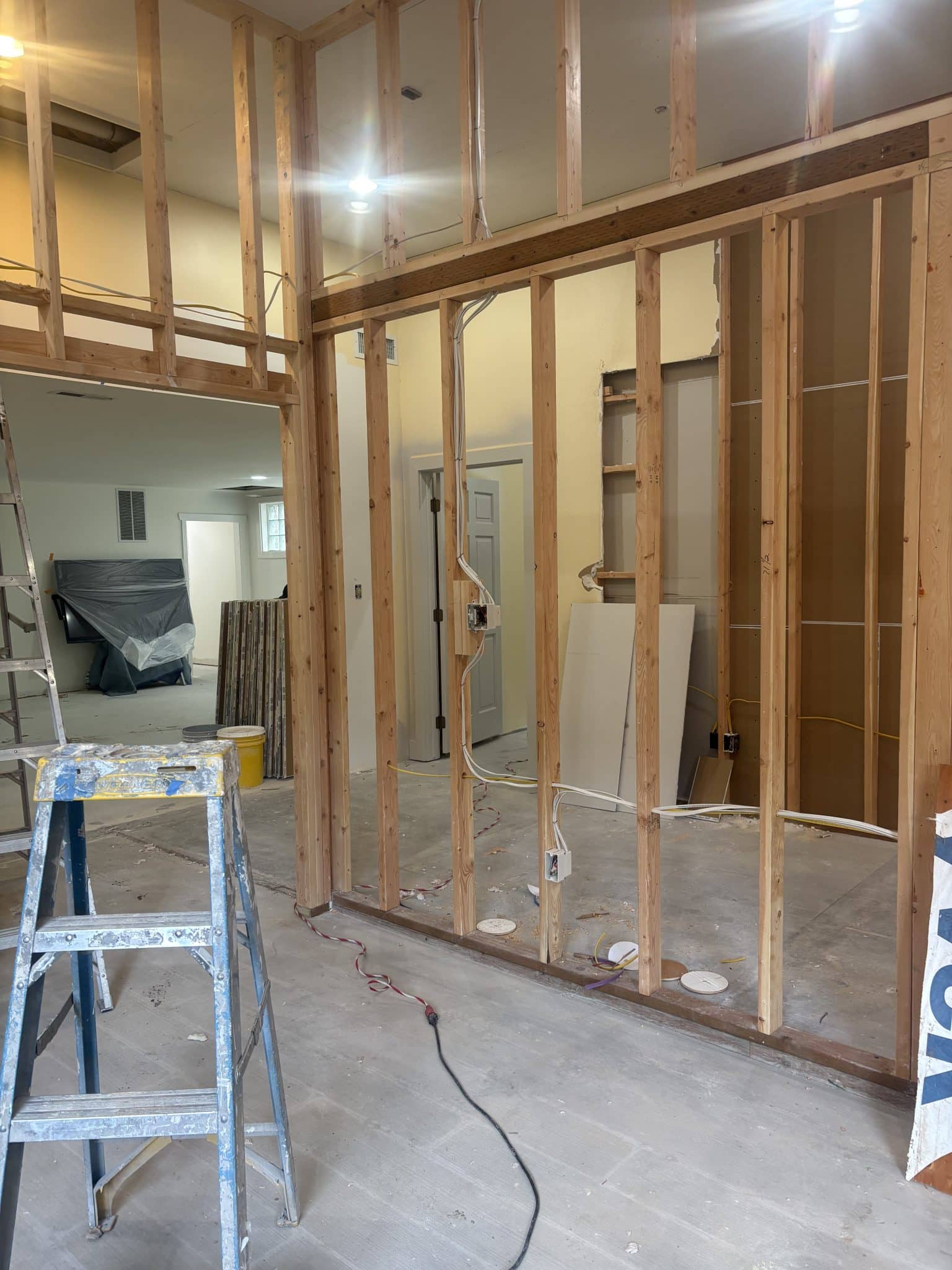 Kitchen remodel electrical rough-in by RD Electric in Lewiston, Idaho