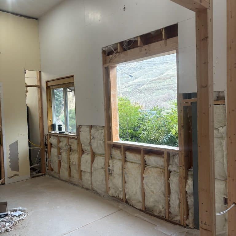 new home being wired